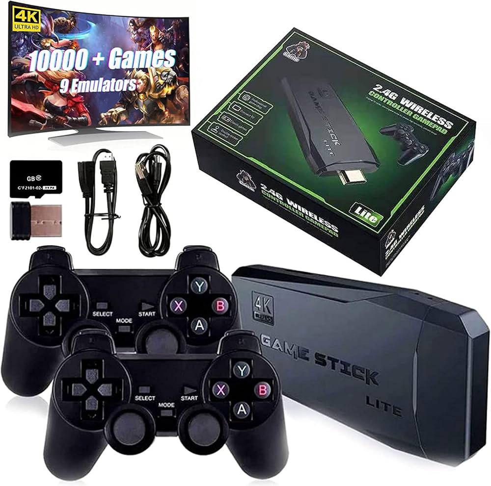 GAME STICK PAD BM8 CON MÁS DE 20,000 JUEGOS RETRO