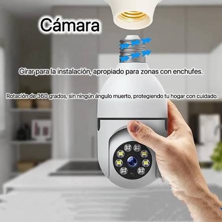 CAMARA BOMBILLA 360 INTELIGENTE