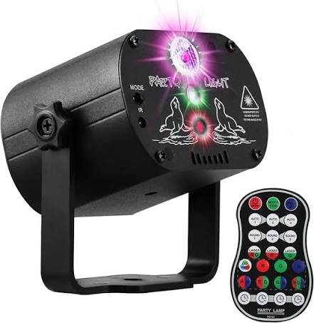 PROYECTOR DE LUCES LED PARA FIESTAS A CONTROL