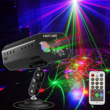 PROYECTOR DE LUCES LED PARA FIESTAS A CONTROL