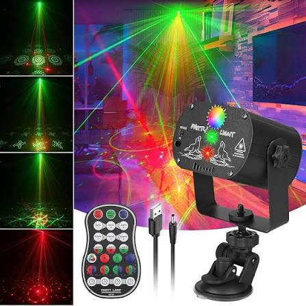 PROYECTOR DE LUCES LED PARA FIESTAS A CONTROL