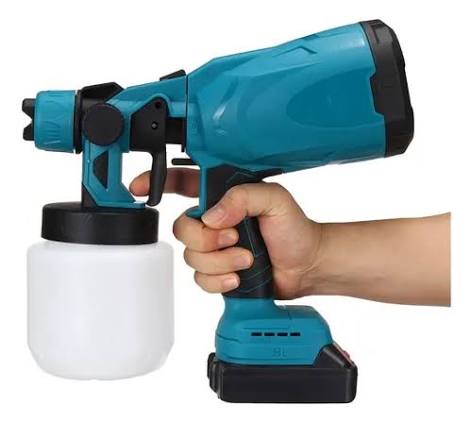 PISTOLA DE PINTURA CORDLESS 2 BATERRIAS DE 48V AM411