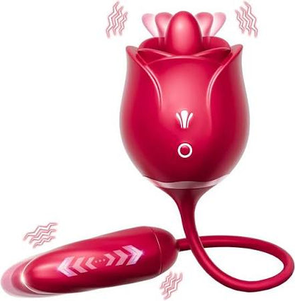 ROSA DEL PLACER VIBRADOR DE ROSAS PARA LA MUJER ESTIMILADOR SEXUAL