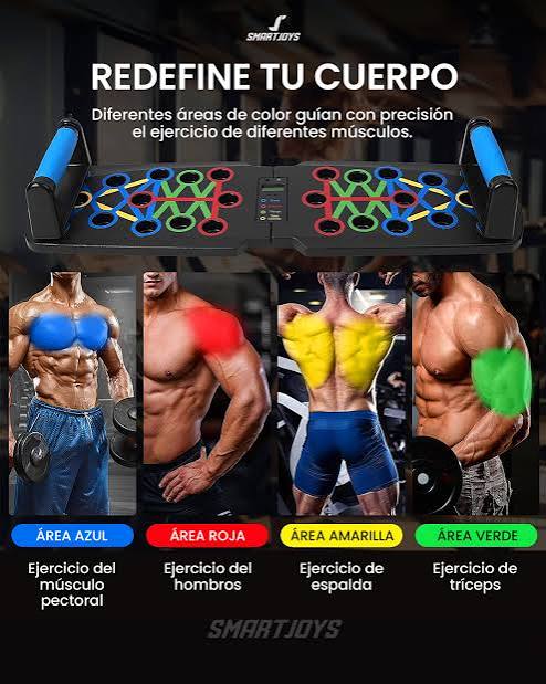 TABLA DE EJERCICIO PUSH UP PARA LAGARTIJAS / PECHADAS MULTIFUNCIONAL