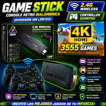 GAME STICK PAD BM8 CON MÁS DE 20,000 JUEGOS RETRO