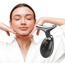 MASAJEADOR FACIAL DE 3 LUCES LED