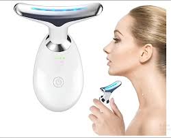 MASAJEADOR FACIAL DE 3 LUCES LED