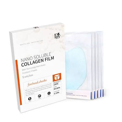 MASCARILLAS SOLUBLES DE COLÁGENO (5 SETS POR CAJA)
