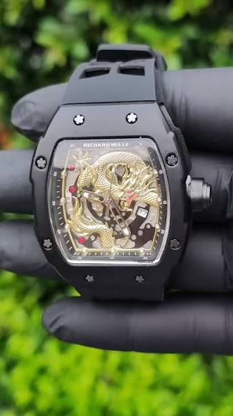 RICHARD MILLE DRAGON NEGRO