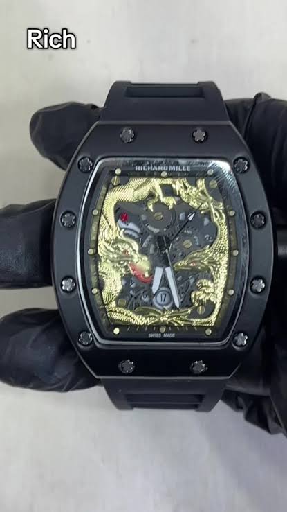 RICHARD MILLE DRAGON NEGRO