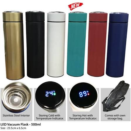 THERMOS FLASK 500 ML LED